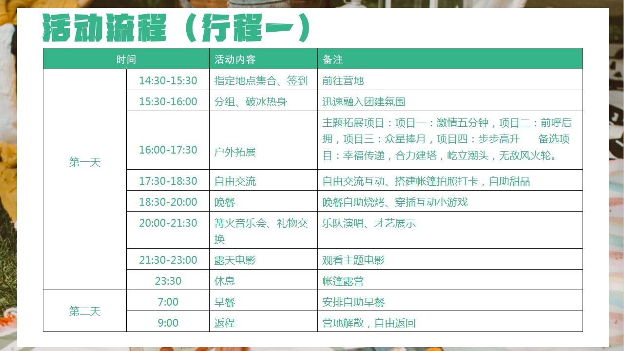 1680835305 0f927bc20e699d3 - 职工群体户外交友拓展活动策划方案