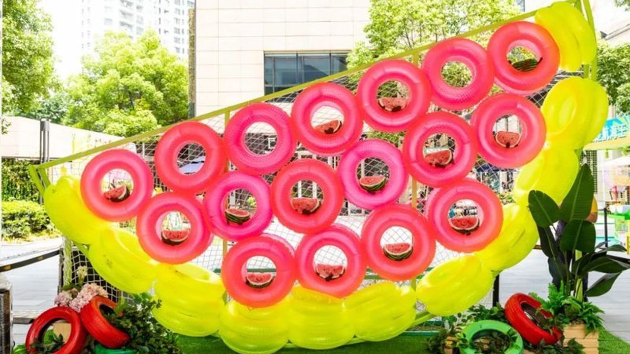 1684744689 0f927bc20e699d3 - 130+份地产示范区夏日水果主题元素美陈小景样式合集方案