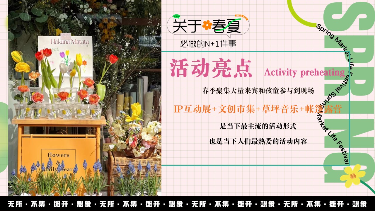 1684825026 d14efb4b491c1b2 - 【无所不集 摊开想象】春季户外市集露营生活节活动策划方案
