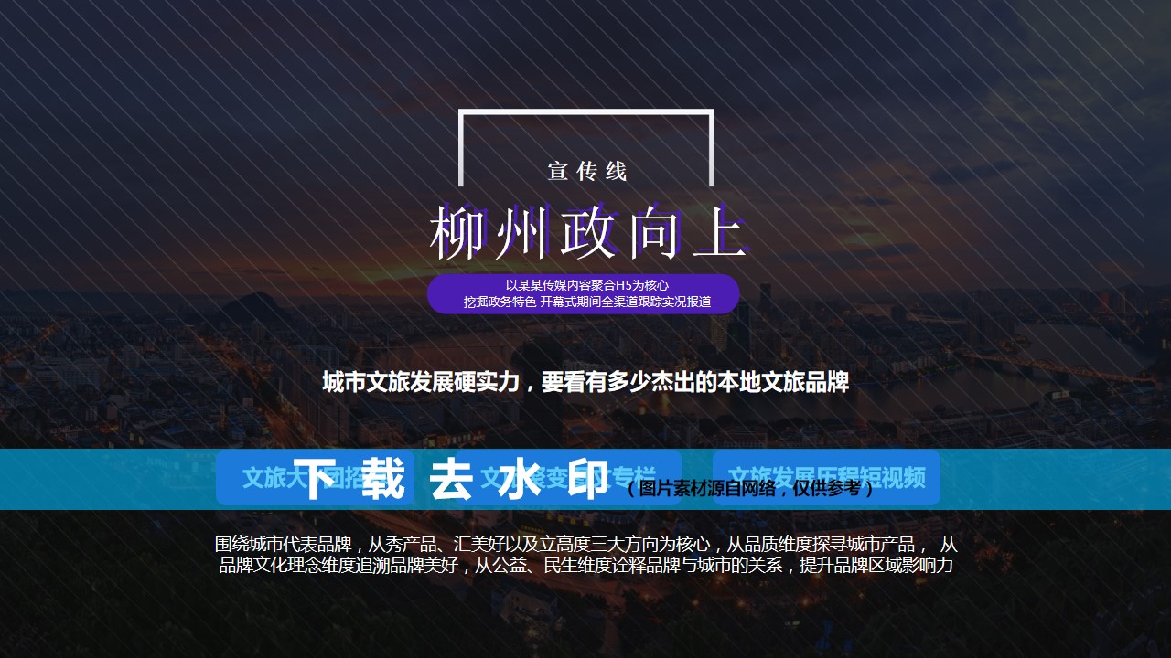 1684908145 0f927bc20e699d3 - 某城市文化旅游产业发展大会线上传播方案