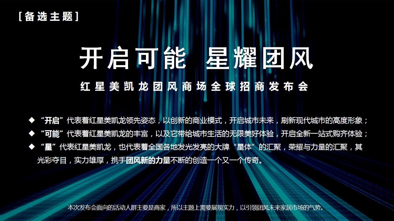 1685006187 0f927bc20e699d3 - 红星美凯龙团风商场招商发布会策划案