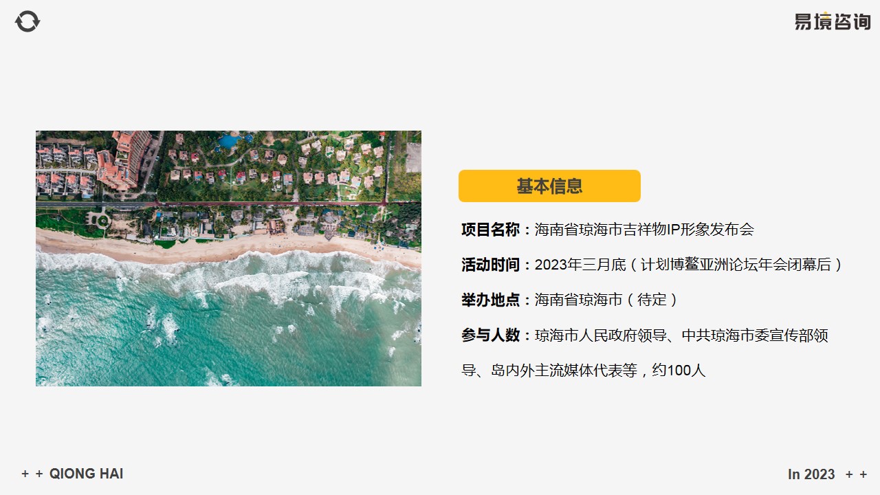 1685611177 a226fd4163bf13c - 琼海市旅游IP形象形象发布会策划方案