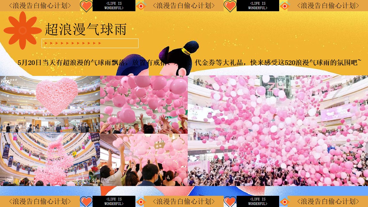 1690437122 0f927bc20e699d3 - 浪漫告白商场地产520七夕情人节恋爱粉色主题活动策划方案