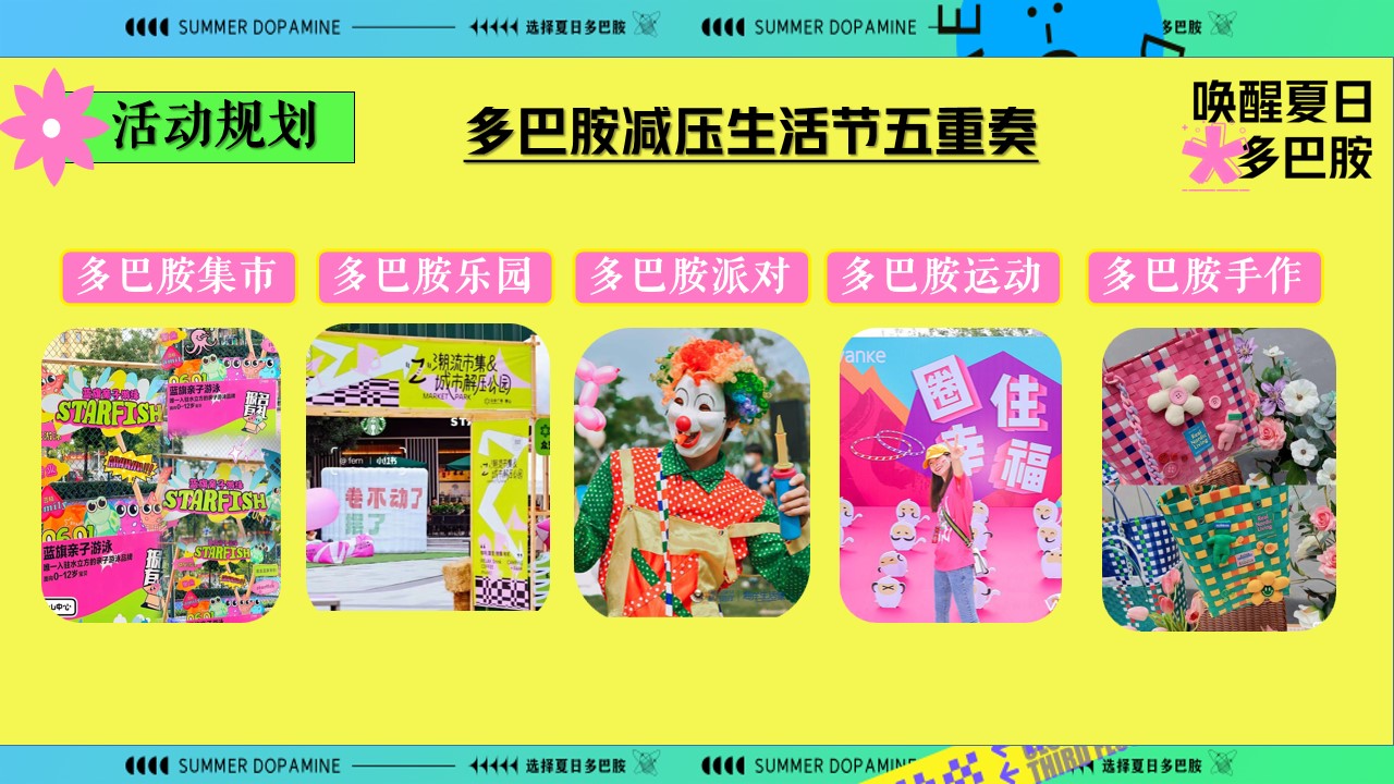 1691459929 0f927bc20e699d3 - 商场地产唤醒夏日多巴胺市集减压生活节运动节嘉年华游园会