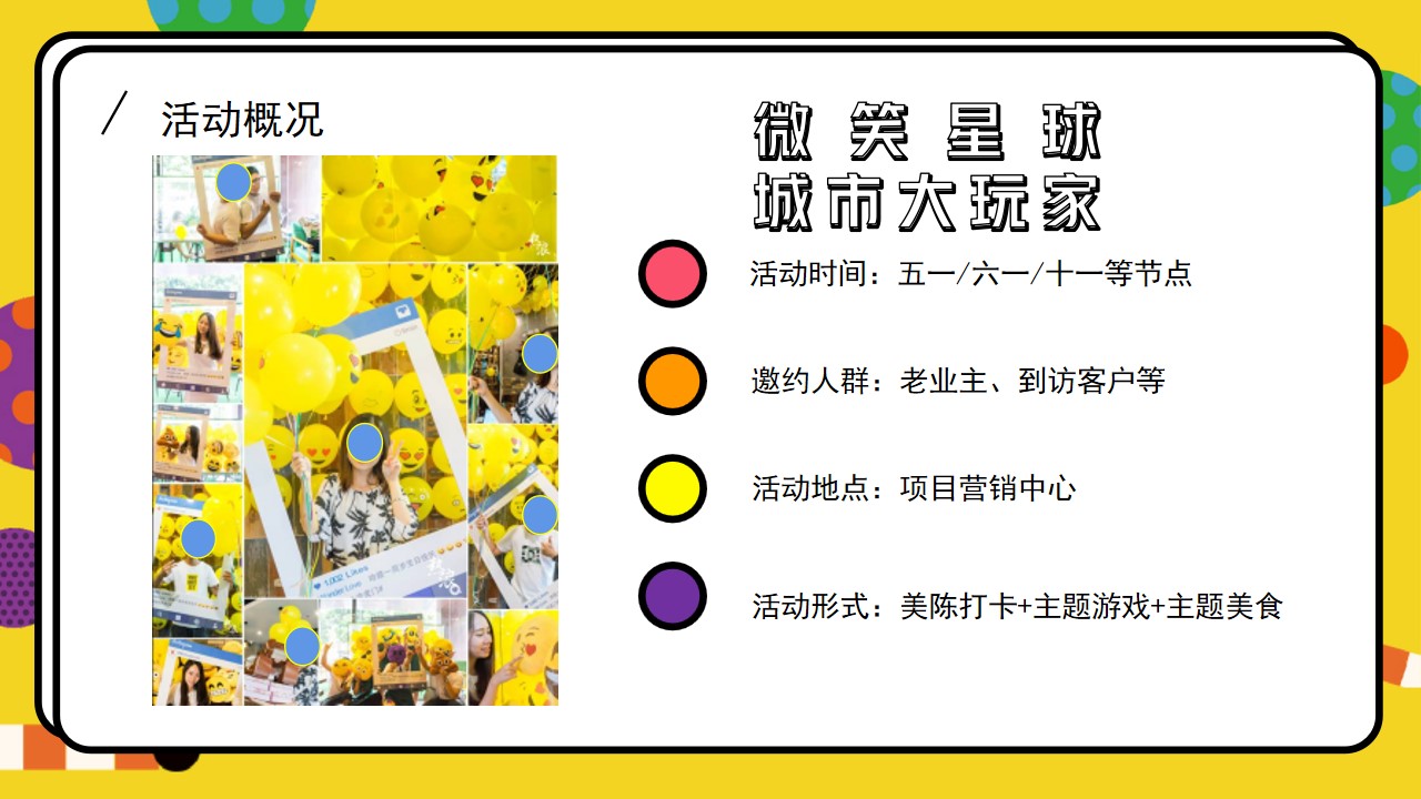 1711593860 42598eae9c79557 - 五一六一表情商业地产嘉年华（微笑星球 城市大玩家）活动策划方案