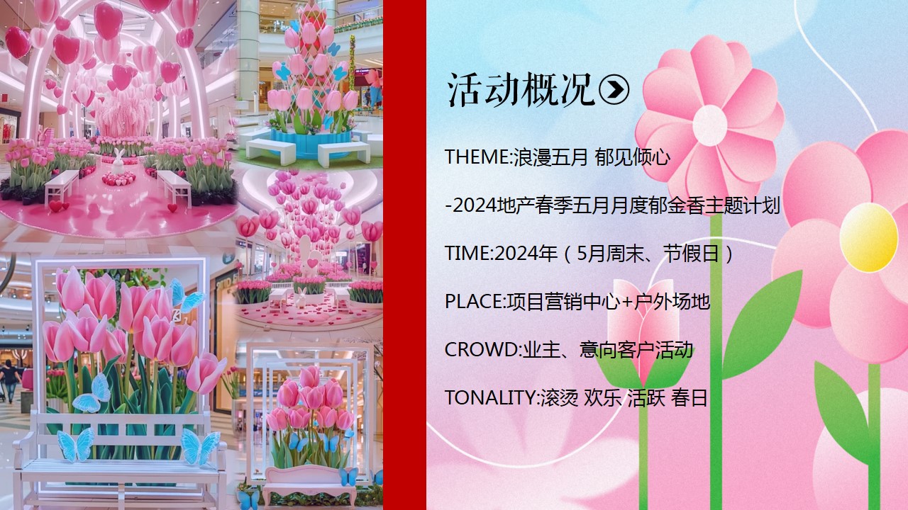 1714013010 42598eae9c79557 - 地产春季五月月度郁金香母亲节主题计划活动方案