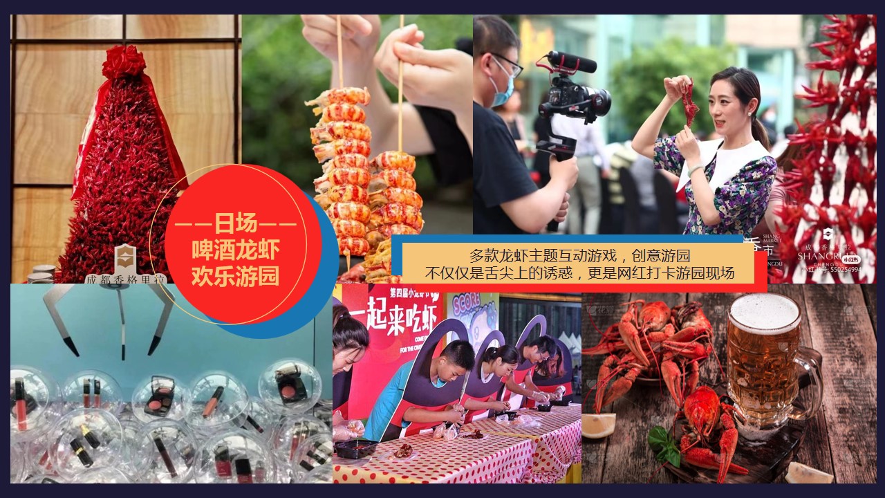 1716796332 dcfa053177d01f6 - 龙虾节暑期亲子游园缤纷会圈层酒会游园会方案