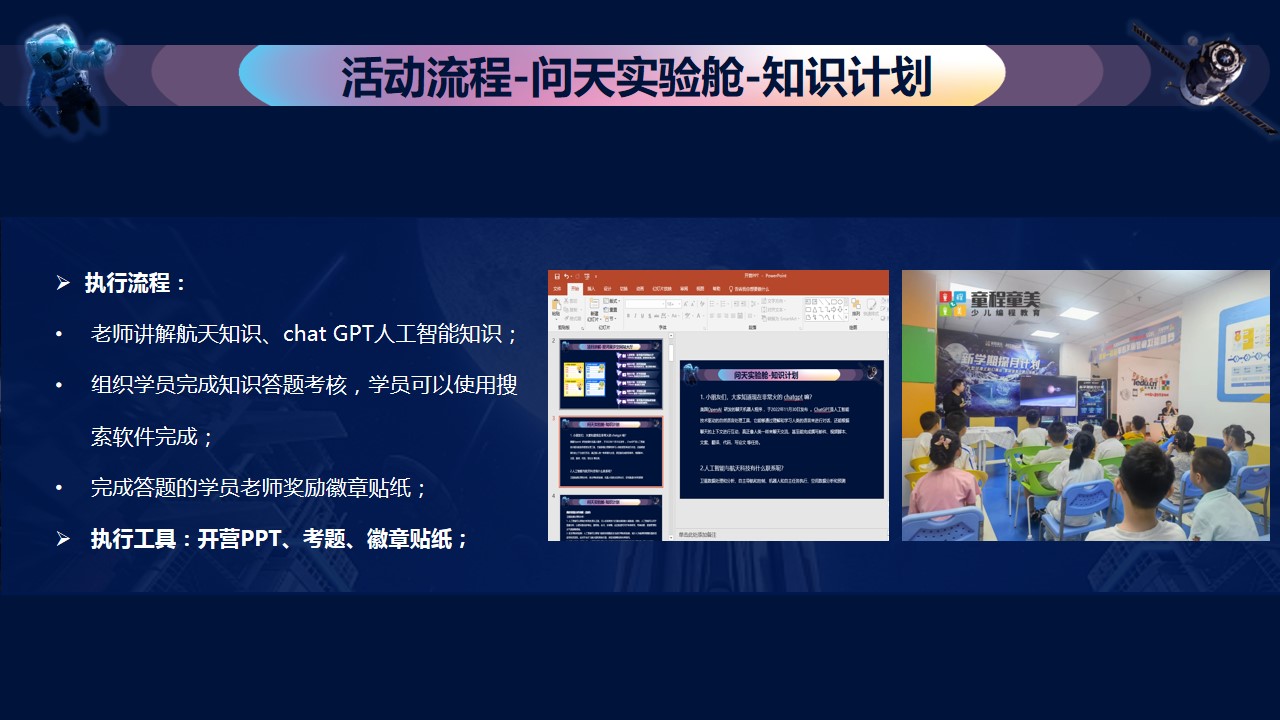 1746583816 0f927bc20e699d3 - 《星河漫步空间站 宇宙探索STEM科技营》策划方案